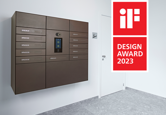 IF Design Award eSafe Wall boites à colis